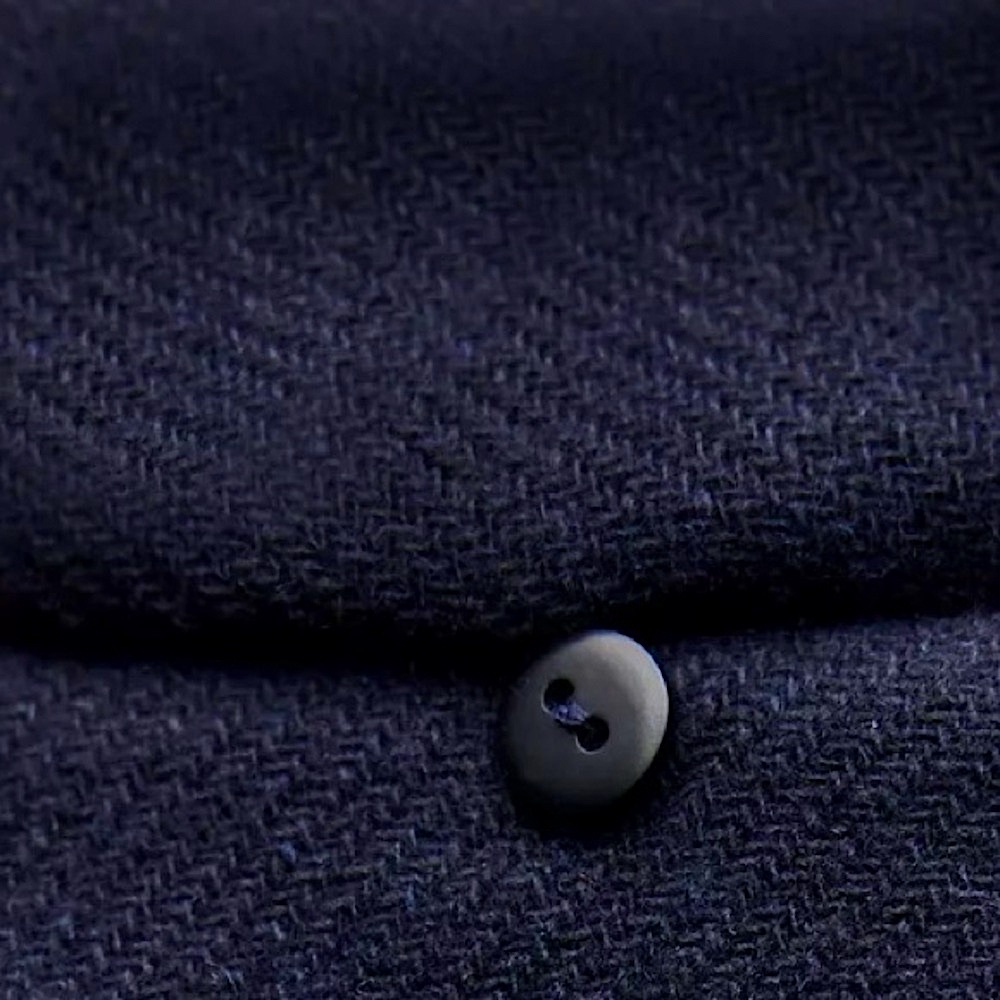 ZARA WOOL BLEND SCARF COAT In Navy - Picture 7 of 15